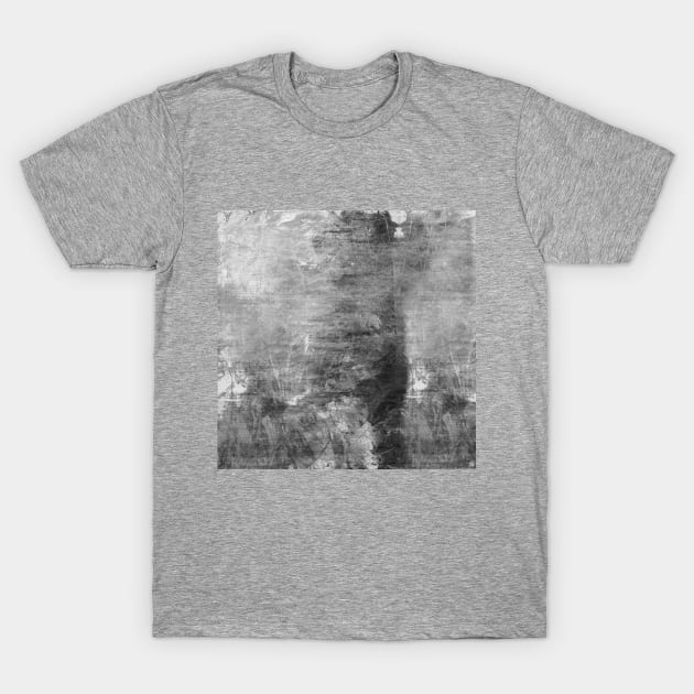 Grey Grunge textures T-Shirt by jen28